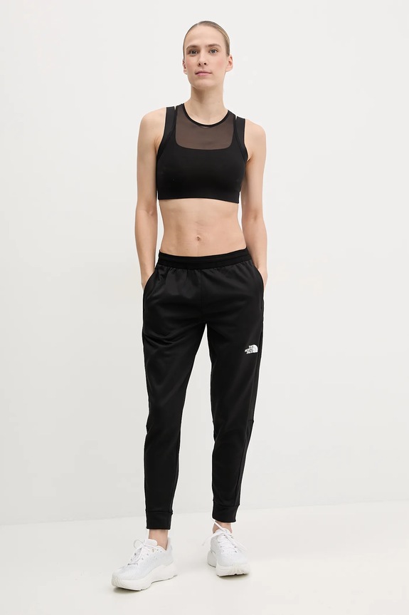The North Face sutien sport Refina NF0A891KJK31 negru SS25