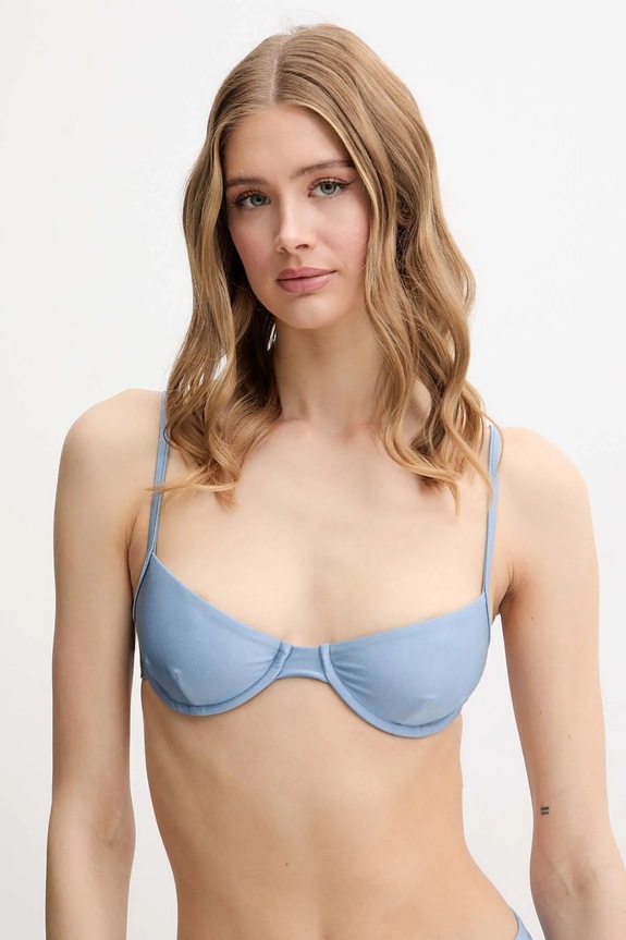 Купальний бюстгальтер Filippa K з кісточками блакитний 31185.FK