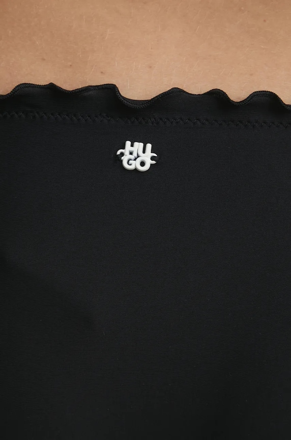 Μαγιό σλιπ μπικίνι HUGO μαύρο 50540245