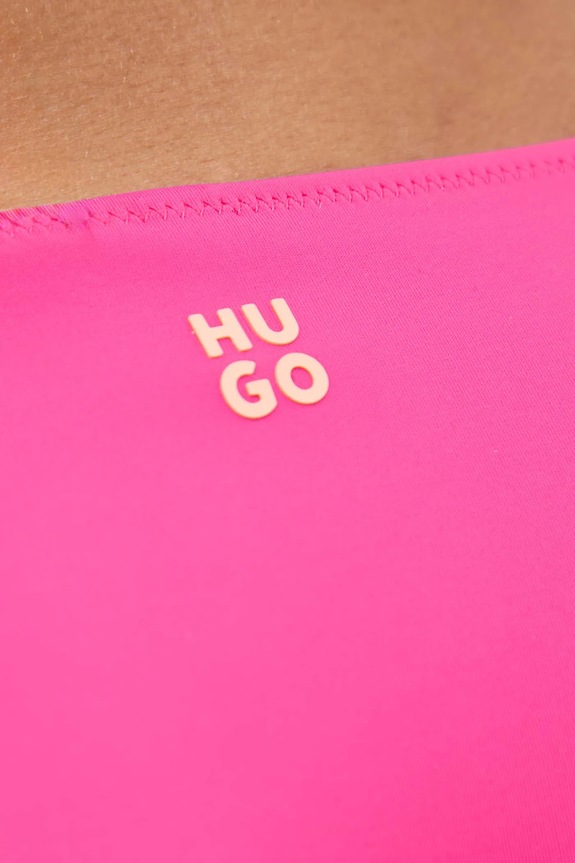 Μαγιό σλιπ μπικίνι HUGO 50540300 ροζ