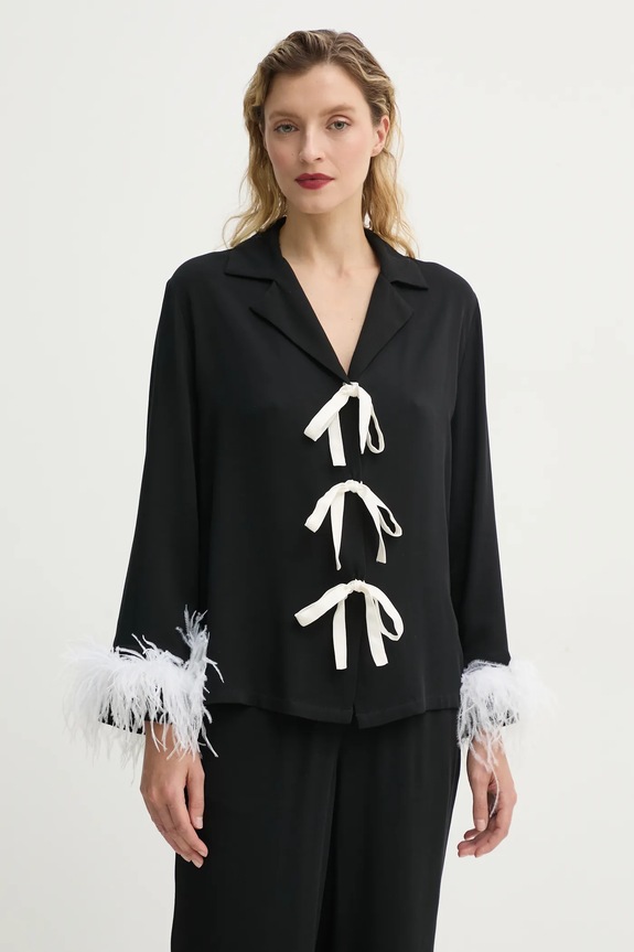 Ρούχα Πιτζάμα The Sleeper BWSP02P002F μαύρο