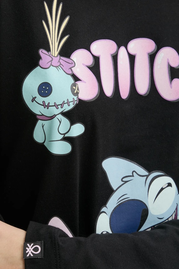 United Colors of Benetton longsleeve piżamowy LILO&STITCH 3Y5E3M07D