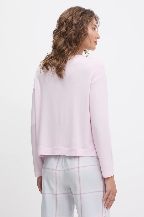 Ruházat United Colors of Benetton hosszú ujjú pizsama 36MX3M07B rózsaszín