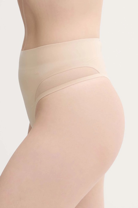 Nohavičky BOSS THONG HW B.BODY 50535818 béžová AW25