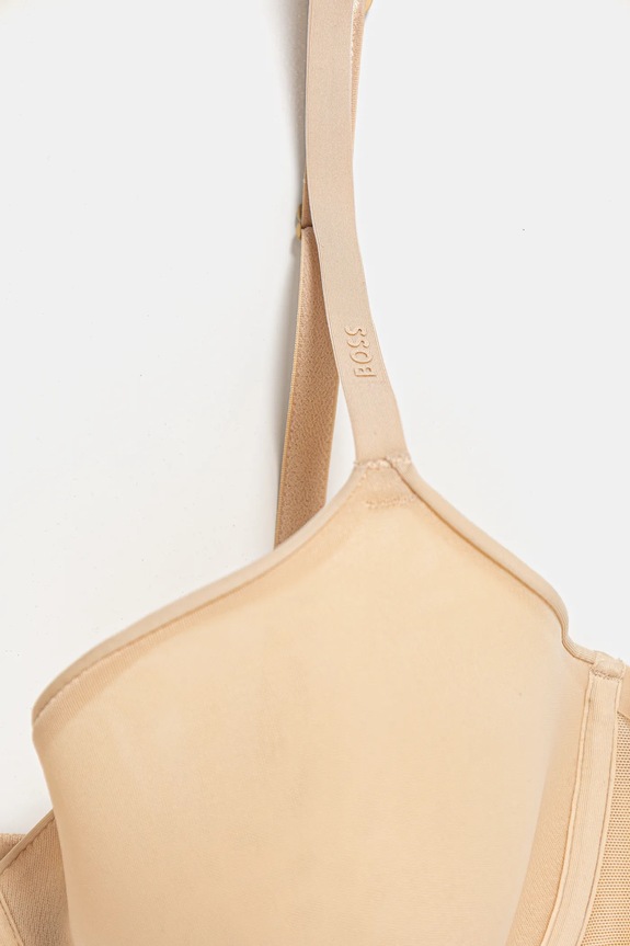 Oblečenie Podprsenka BOSS PADDED DEMI B.BODY 50535822 béžová