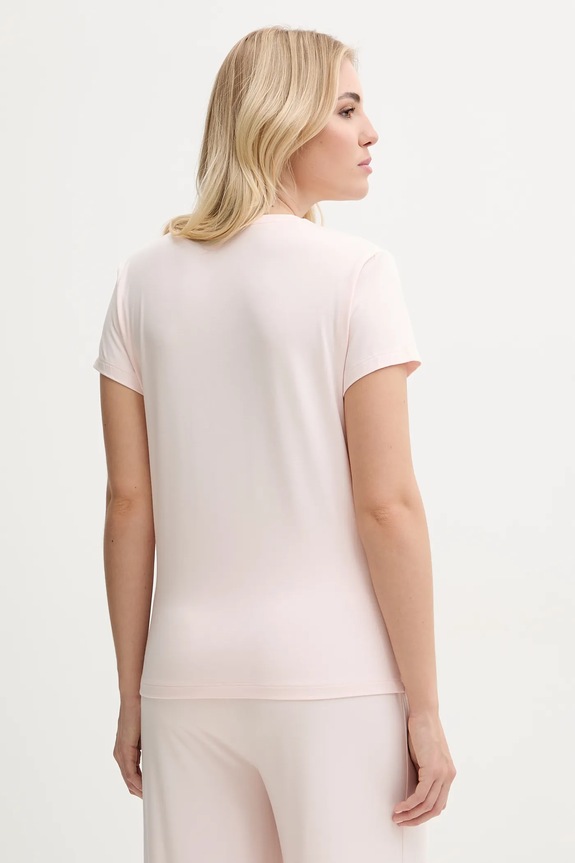 Ρούχα Μπλουζάκι lounge BOSS 50543334 ροζ