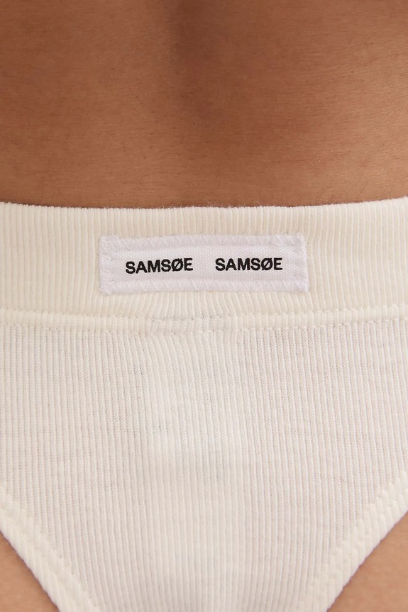 Samsoe Samsoe stringi SANAOMI beżowy F25100142