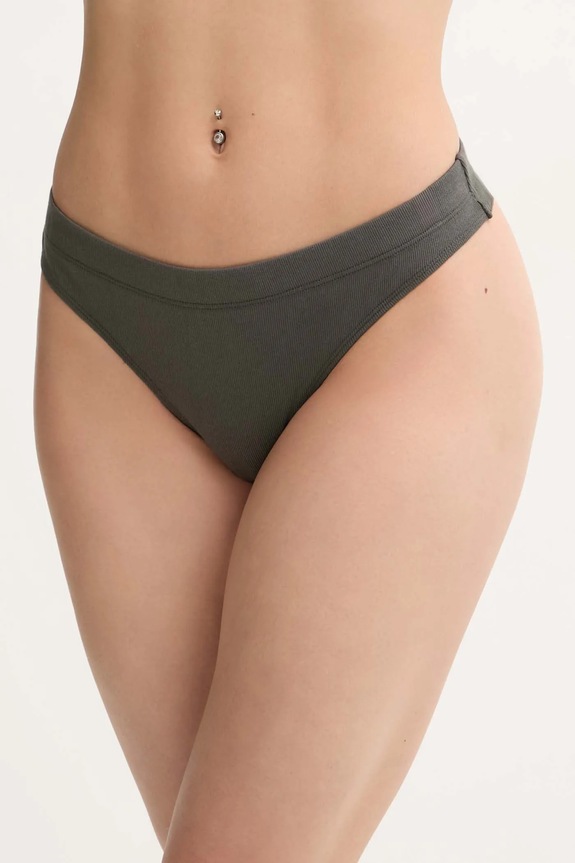 Samsoe Samsoe tanga SANAOMI sima zöld F25100142