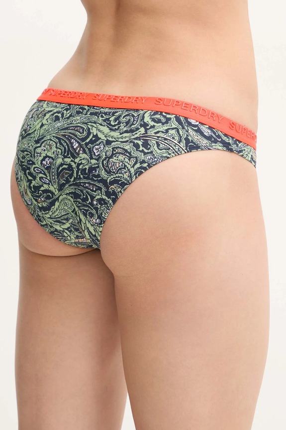 Kupaće gaćice Superdry W3010451A.XKN zelena SS25