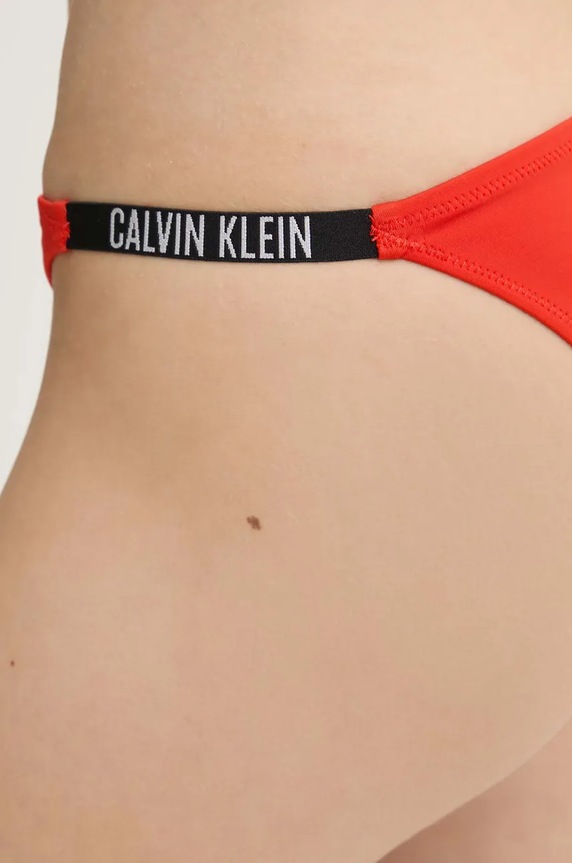 Odzież Calvin Klein brazyliany kąpielowe KW0KW02891 czerwony