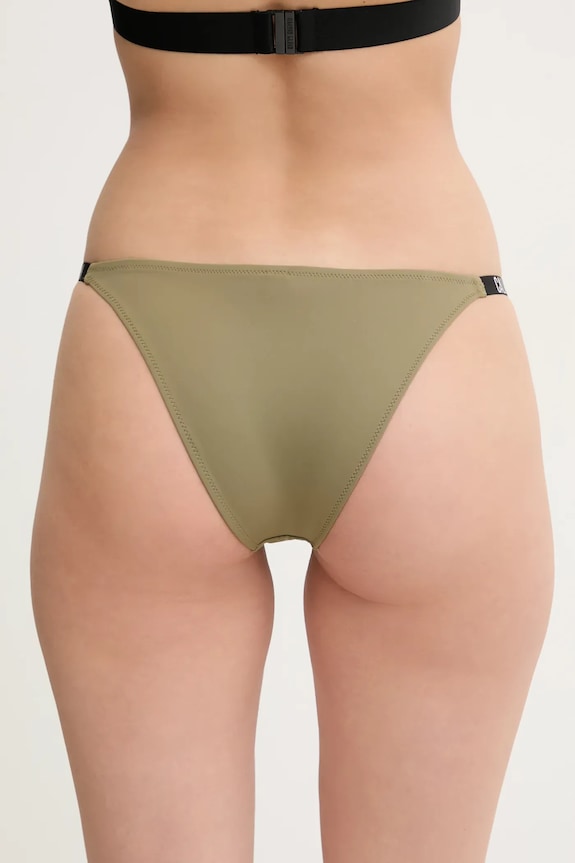 Brazílske plavkové nohavičky Calvin Klein KW0KW02891 zelená SS25
