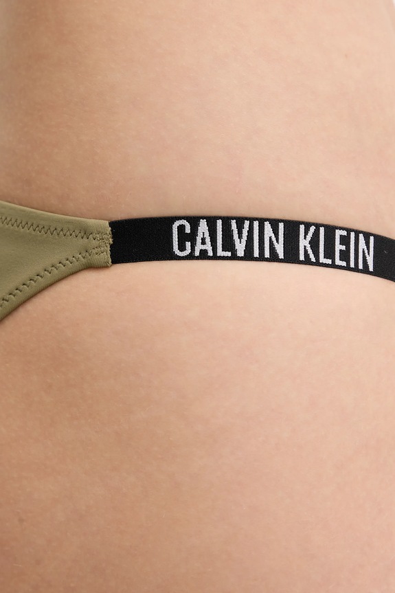Brazílske plavkové nohavičky Calvin Klein zelená KW0KW02891