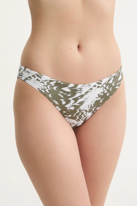 Kupaće gaćice Calvin Klein donji dio zelena KW0KW02705