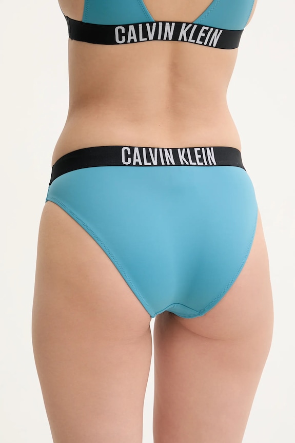 Plavkové nohavičky Calvin Klein KW0KW02856 tyrkysová SS25