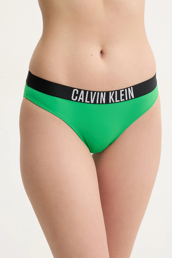 Calvin Klein chiloti de baie fund verde KW0KW02856