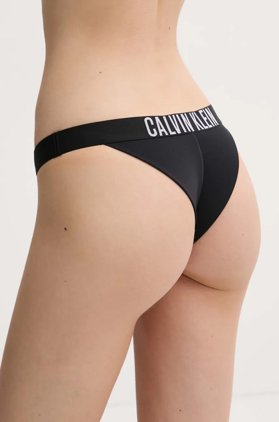 Calvin Klein brazyliany kąpielowe KW0KW02857 czarny SS25