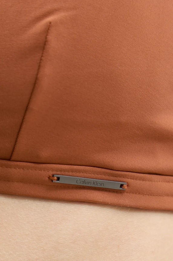 Calvin Klein top bikini KW0KW02844 marrone