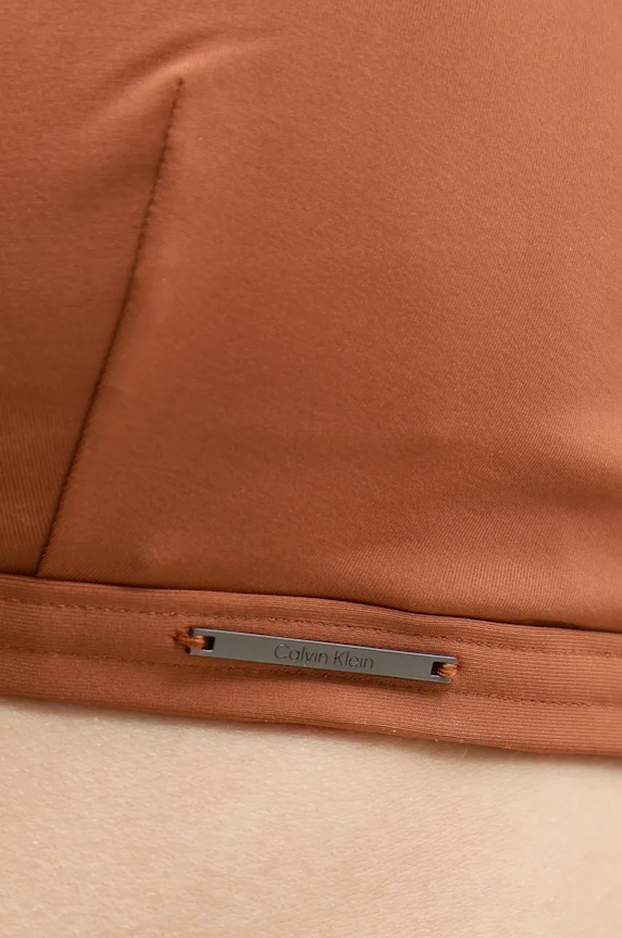 Calvin Klein top bikini KW0KW02844 marrone