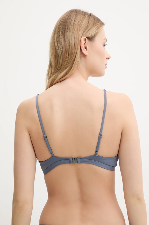 Odzież Calvin Klein biustonosz kąpielowy KW0KW02844 niebieski