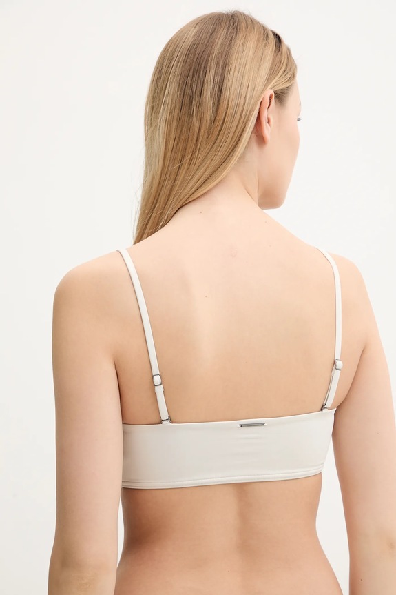 Odzież Calvin Klein biustonosz kąpielowy KW0KW02845 szary