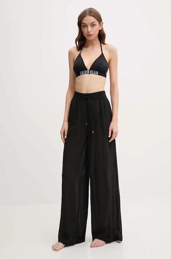 Calvin Klein top bikini KW0KW02854 nero SS25
