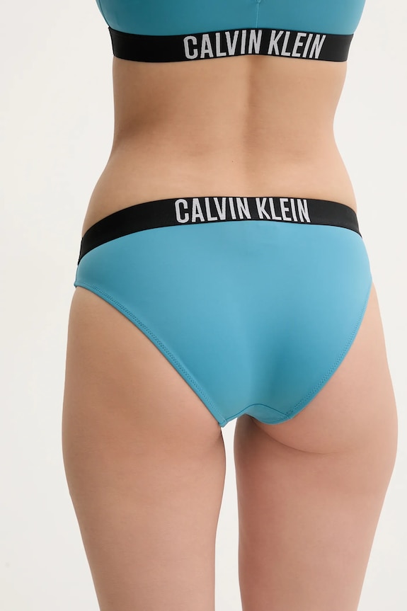 Plavková podprsenka Calvin Klein KW0KW02745 tyrkysová SS25