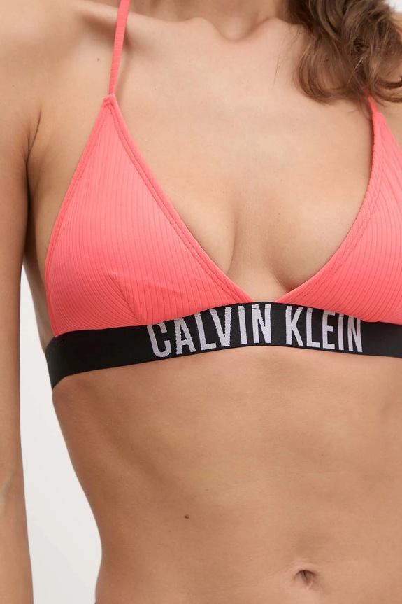 Calvin Klein top bikini KW0KW02750 arancione