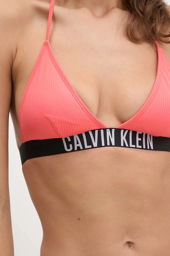 Calvin Klein top bikini KW0KW02750 arancione