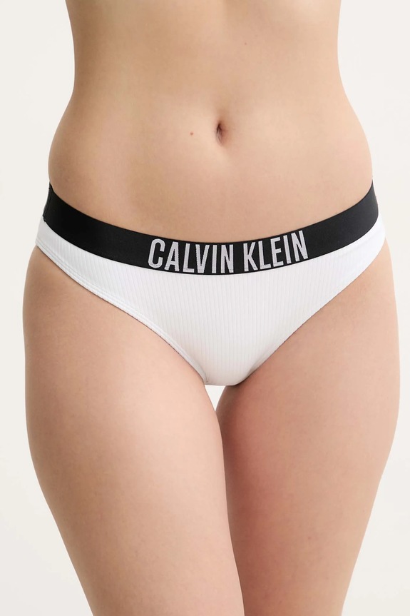 Plavkové nohavičky Calvin Klein spodný biela KW0KW02752