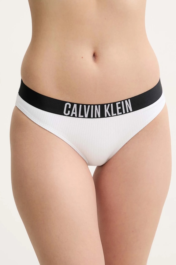 Plavkové nohavičky Calvin Klein spodný biela KW0KW02752