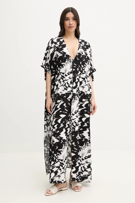Calvin Klein narzutka plażowa KW0KW02822 czarny SS25