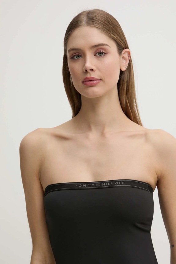 Tommy Hilfiger jednoczęściowy strój kąpielowy UW0UW05846 czarny