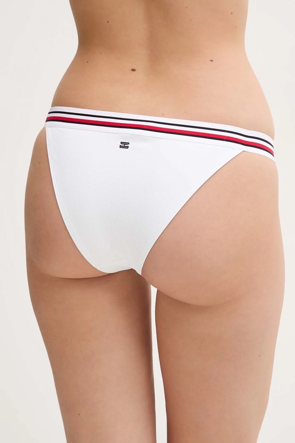 Μαγιό σλιπ μπικίνι Tommy Hilfiger UW0UW05829 λευκό SS25