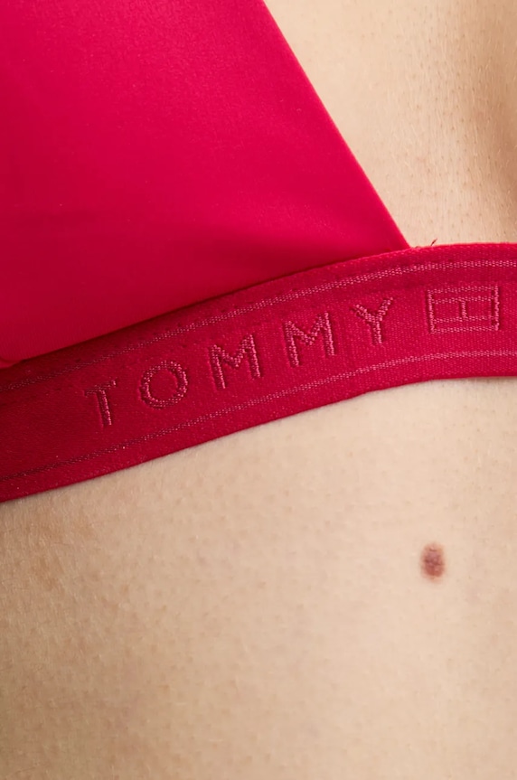 Plavková podprsenka Tommy Hilfiger UW0UW05802 ružová
