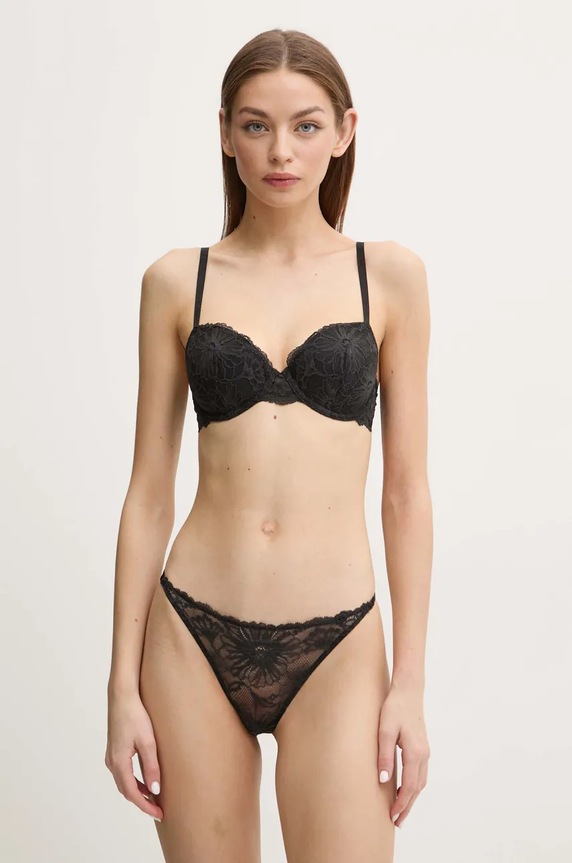 Tommy Hilfiger melltartó UW0UW05988 fekete SS25
