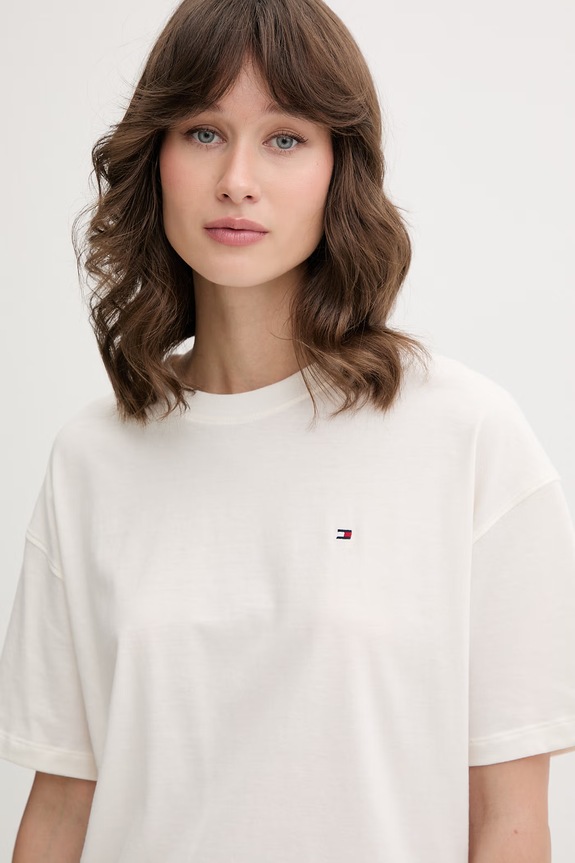 Tommy Hilfiger δύο τεμαχίων γυναικείες βαμβακερές μπεζ UW0UW05760