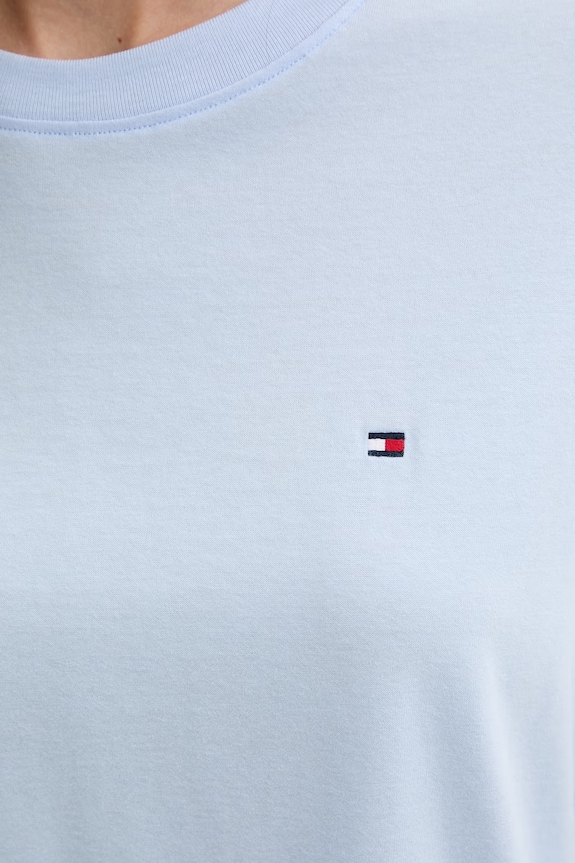 Tommy Hilfiger dvojdielne pyžamo dámske bavlnené UW0UW05912 modrá