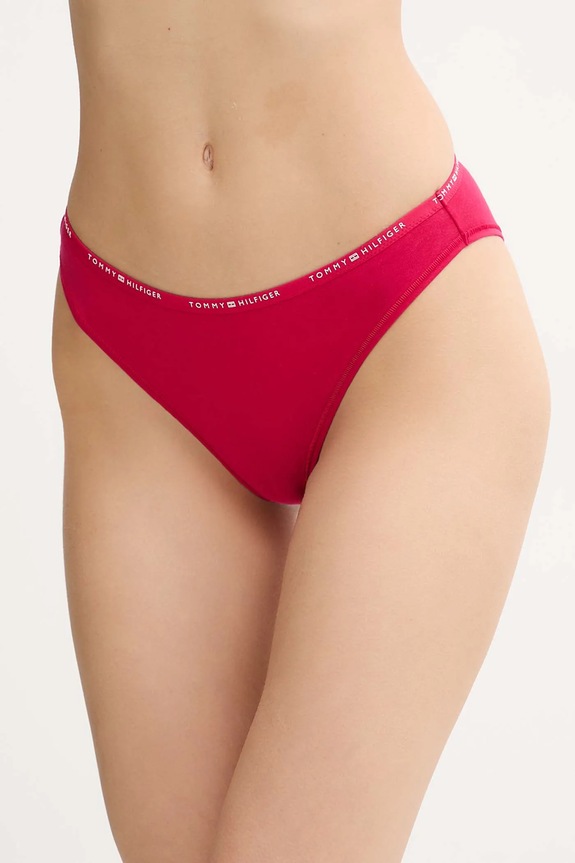 Tommy Hilfiger mutande slip classici rosa UW0UW05742