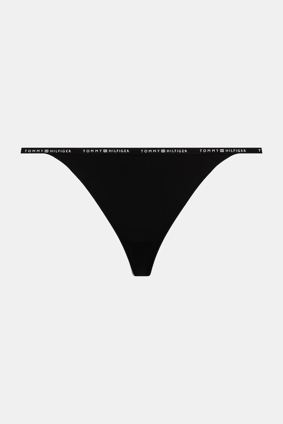 Tommy Hilfiger στρινγκ γυναικεία 3-pack UW0UW05756 μαύρο SS26