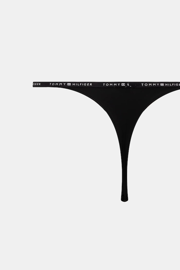 Tommy Hilfiger στρινγκ γυναικεία 3-pack UW0UW05756 μαύρο