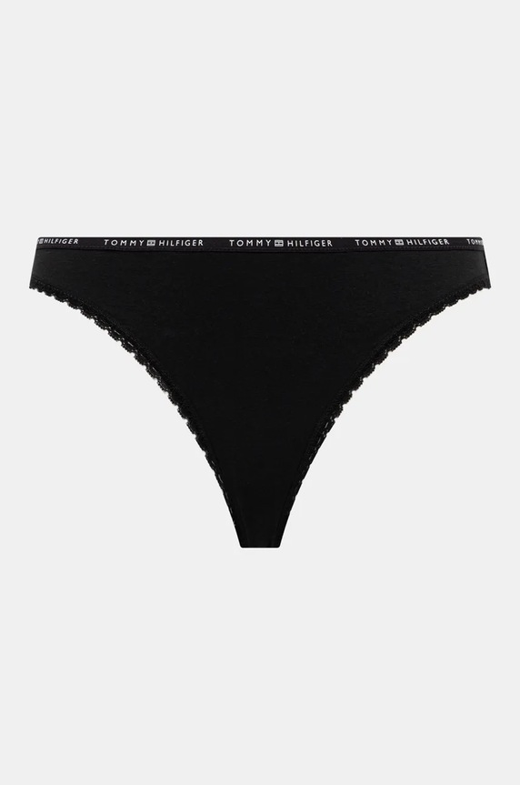 Σλιπ Tommy Hilfiger 3-pack UW0UW05954 μαύρο SS25