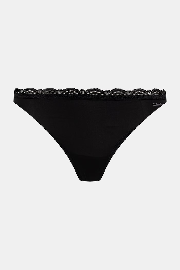 Odzież Calvin Klein Underwear stringi damskie 3-pack LV00QD5300 fioletowy