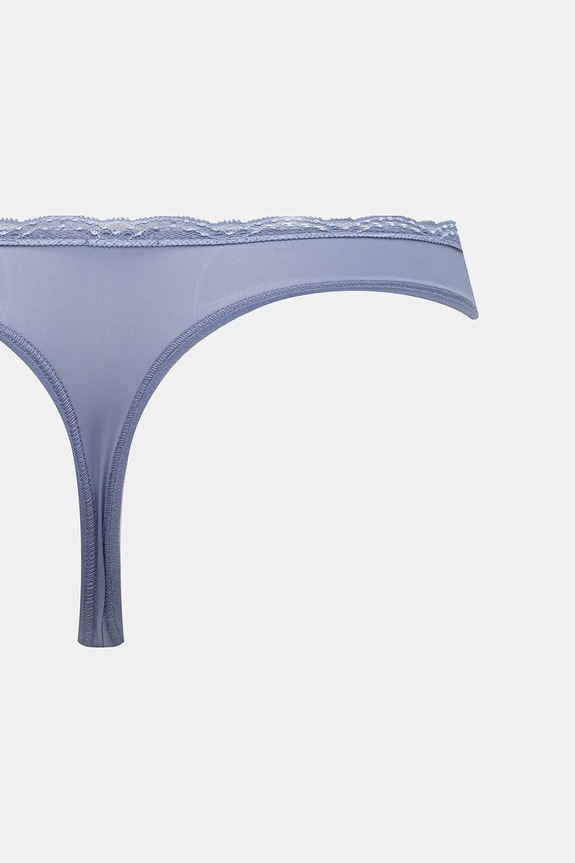 Calvin Klein Underwear stringi damskie 3-pack LV00QD5300 fioletowy