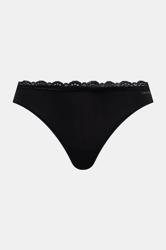 Calvin Klein Underwear stringi damskie 3-pack LV00QD5300 czarny AA00