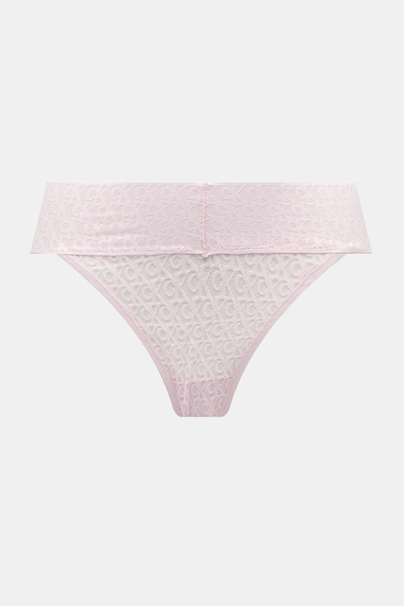Calvin Klein Underwear nohavičky dámske čipkované 3-pak fialová LV00QD5305
