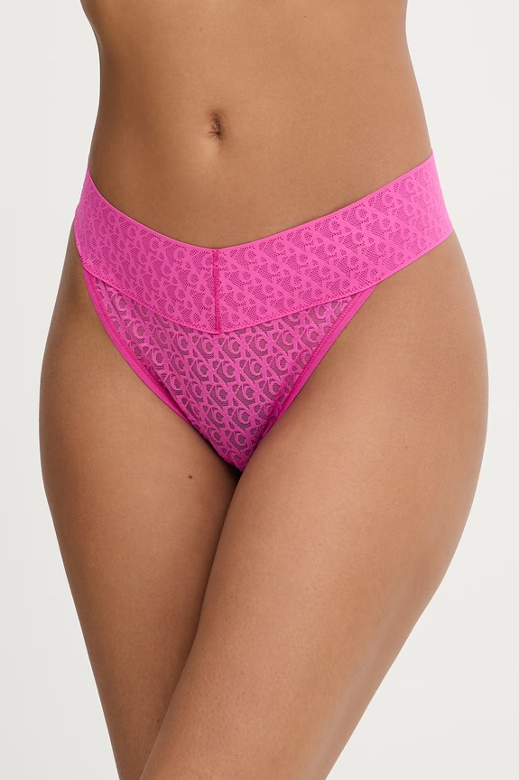 Calvin Klein Underwear figi damskie różowy LV00QD5283