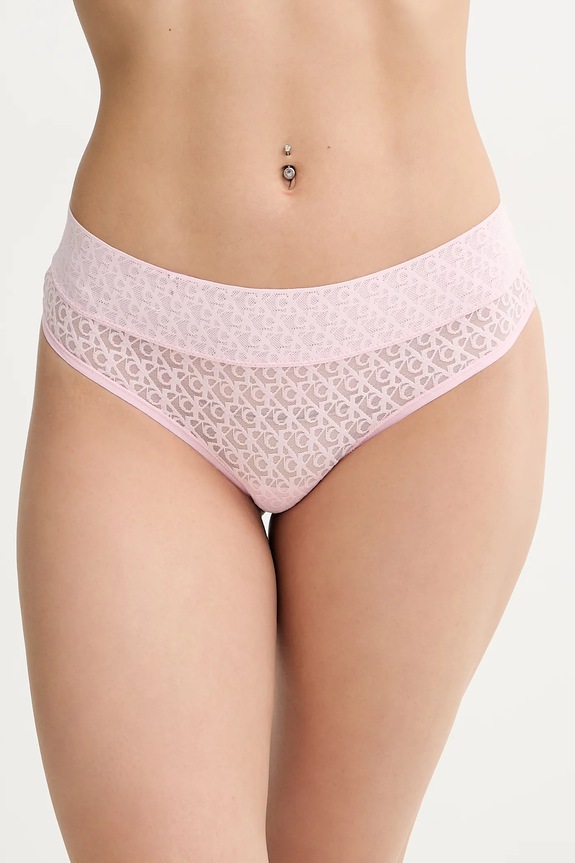 Calvin Klein Underwear brazyliany damskie dzianina różowy LV00QD5284