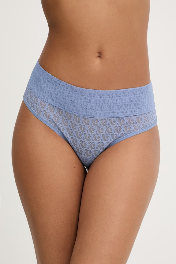 Calvin Klein Underwear brazyliany damskie niebieski LV00QD5284