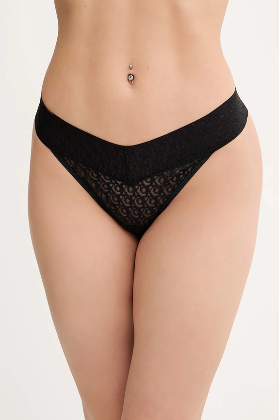 Tange Calvin Klein Underwear pletivo crna LV00QD5282
