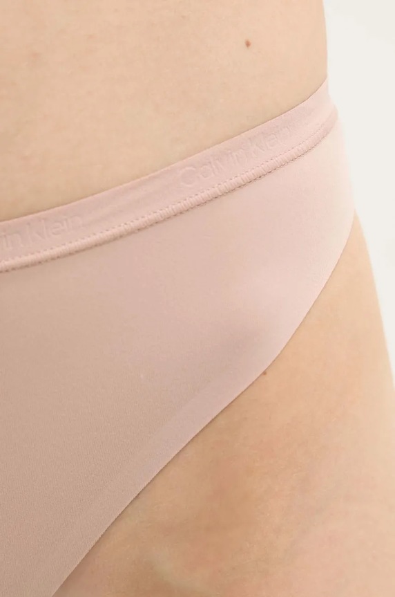 Calvin Klein Underwear tanga bej LV00QF7820